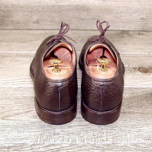 $895 GRAVATI Neiman Marcus 8.5 M Genuine PECCARY Brown 16133 * add $15 new Trees - Picture 11 of 16